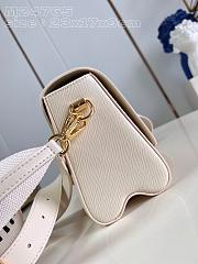 Kitlife Louis Vuitton Twist MM White bag - M24765 - 23 x 17 x 9.5 cm - 5