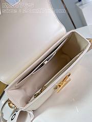 Kitlife Louis Vuitton Twist MM White bag - M24765 - 23 x 17 x 9.5 cm - 3