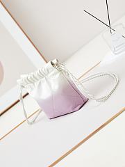 kitlife Chanel mini 22 handbag ombre Violet - 20 × 19 × 6 cm - 3