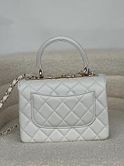 Kitlife Chanel Trendy CC White Lambskin 24s - 20x8x15 cm - 5