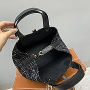 kitlife Dior Toujiours tweed black bag - 28x21x19 cm - 3