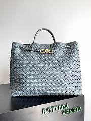 kitlife Bottega Veneta Andiamo tote large bag blue - 45x22x34 cm - 1