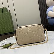 Kitlife GUCCI Super Mini GG leather crossbody bag Beige - 18x11x4 cm - 5