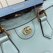 kitlife Gucci Diana Medium Top Handle Bag blue - 27x24x11 cm - 3