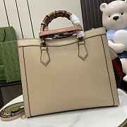 kitlife Gucci Diana Medium Top Handle Bag Beige - 27x24x11 cm - 5