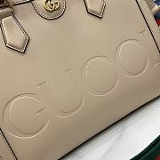 kitlife Gucci Diana Medium Top Handle Bag Beige - 27x24x11 cm - 3