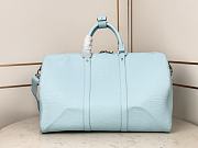 Kitlife Lousi Vuitton Keepall Bandoulière 50 Sky Blue bag - 50 x 29 x 23 cm - 5