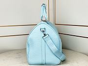 Kitlife Lousi Vuitton Keepall Bandoulière 50 Sky Blue bag - 50 x 29 x 23 cm - 3