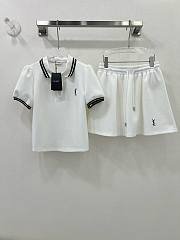 Kitlife SAINT LAURENT set polo white  - 1