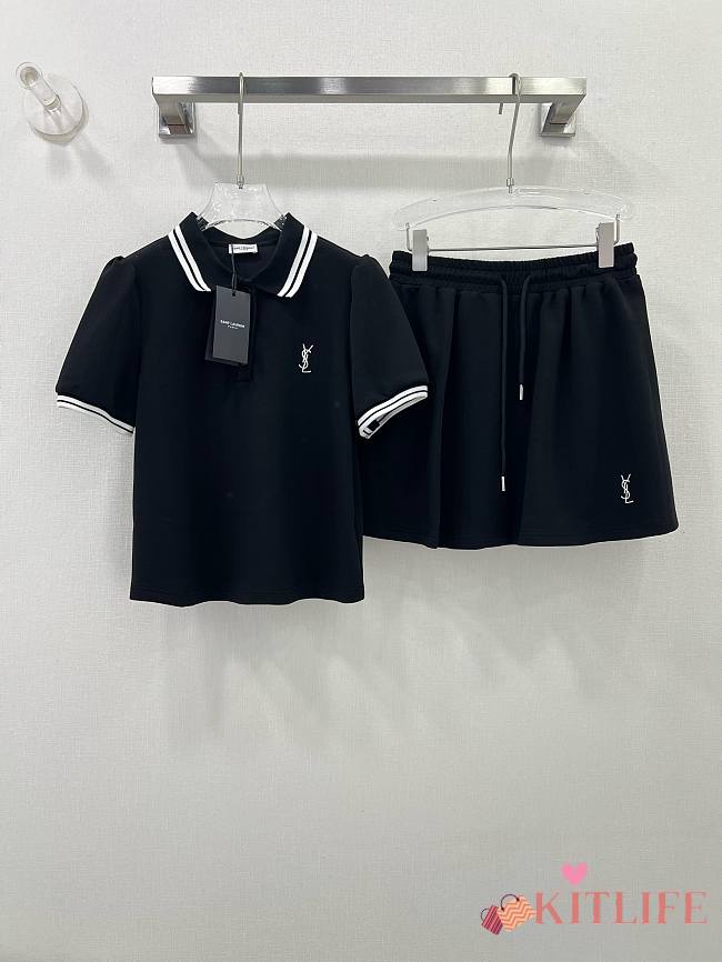 Kitlife SAINT LAURENT set polo black - 1