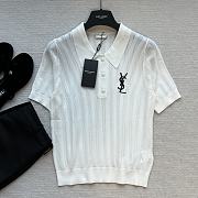 Kitlife SAINT LAURENT set polo white&black 01 - 2