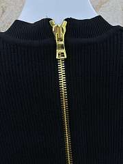 kitlife Balmain Short knit dress black  - 4