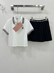 Kitlife MiuMiu set polo black - 1