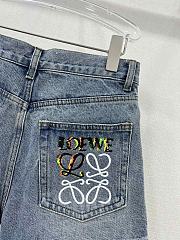 Kitlife Loewe shorts jean  - 3