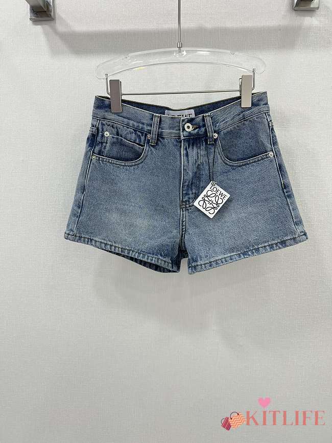 Kitlife Loewe shorts jean  - 1