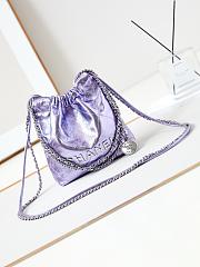 kitlife CHNAEL Minisize22 bag Violet - 19x20x6cm - 1