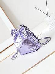 kitlife CHNAEL Minisize22 bag Violet - 19x20x6cm - 6