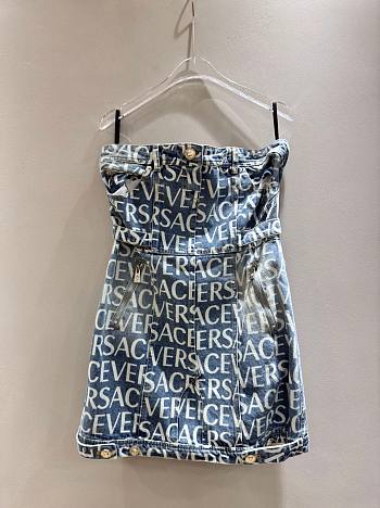 Kitlife Versace dress denim