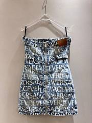 Kitlife Versace dress denim - 5