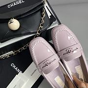 kitlife Chanel loafer MOCCASINS Patent Calfskin Light Purple - 3