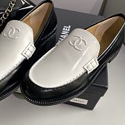 kitlife Chanel loafer MOCCASINS Patent Calfskin black/white - 4