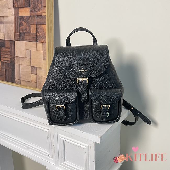 Kitlife Louis Vuitton BBackup backpack black - M47072 - 20 x 22 x 14 cm - 1