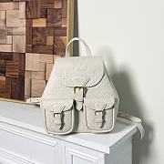 Kitlife Louis Vuitton BBackup backpack White- M47072 - 20 x 22 x 14 cm - 1