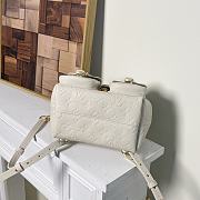 Kitlife Louis Vuitton BBackup backpack White- M47072 - 20 x 22 x 14 cm - 5