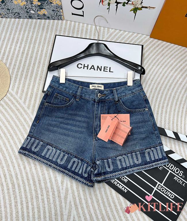 Kitlife MiuMiu shorts jean - 1