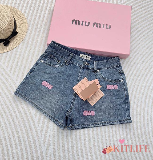 Kitlife MiuMiu shorts jean 03 - 1