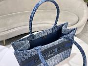 Kitlife Dior book tote blue denim bag - 36.5x27x16 cm - 6