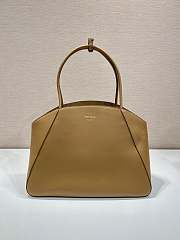 kitklife PRADA Women's Large Leather Tote Bag In Brown - 40x30x17cm - 1