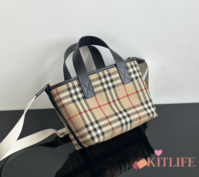 Kitlife Burberry tote bag -  27 x 16,5 x 10cm - 1