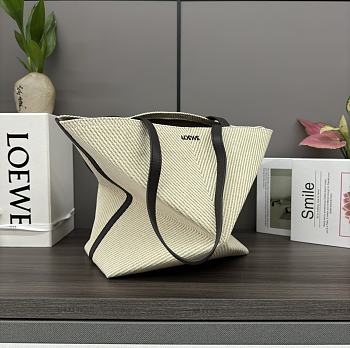 kiltife LOEWE Puzzle Fold Medium Tote Bag - 25.5x14.5x31.5 cm