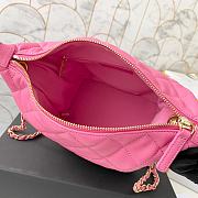 kitlife Chanel hobo bag pink - 20x13x18 cm - 5