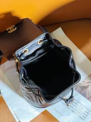 Kitlife chanel backpack black lambskin - 20x19x12 cm - 6