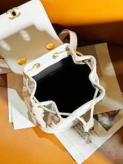 Kitlife chanel backpack white lambskin - 20x19x12 cm  - 2