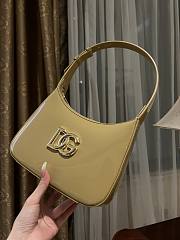 Kitlife Dolce&Gabbana patent Leather Shoulder bag light green- 22 x 18 x 6 cm - 4