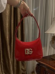 Kitlife Dolce&Gabbana patent Leather Shoulder bag red - 22 x 18 x 6 cm - 6