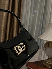 Kitlife Dolce&Gabbana patent Leather Shoulder bag black - 22 x 18 x 6 cm - 5