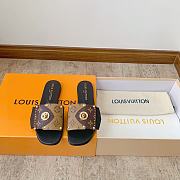 Kitlife Lousi Vuitton Frame Flat Mule brown - 5