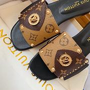 Kitlife Lousi Vuitton Frame Flat Mule brown - 6