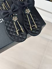 kitlife Chanel Sandals Grosgrain Black - 6