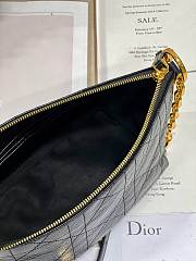 kitlife Diorstar Hobo Bag black with Chain - 28.5x14.5x10cm - 6