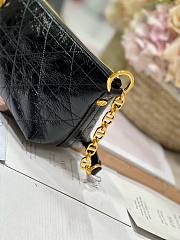 kitlife Diorstar Hobo Bag black with Chain - 28.5x14.5x10cm - 5