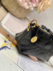 kitlife Diorstar Hobo Bag black with Chain - 28.5x14.5x10cm - 2