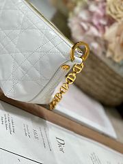 kitlife Diorstar Hobo Bag White with Chain - 28.5x14.5x10cm - 2