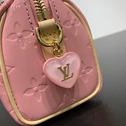 kitlife Louis Vuitotn Nano Speedy pink mini bag - 16 x 10 x 7.5 cm - 4