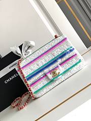 Kitlife Chanel mini classic bag white - 20cm - 1