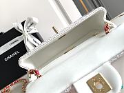 Kitlife Chanel mini classic bag white - 20cm - 6